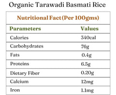 Basmati Tarawadi Rice